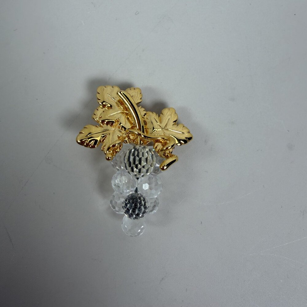 Swarovski Crystal Memories Grape Cluster Brooch